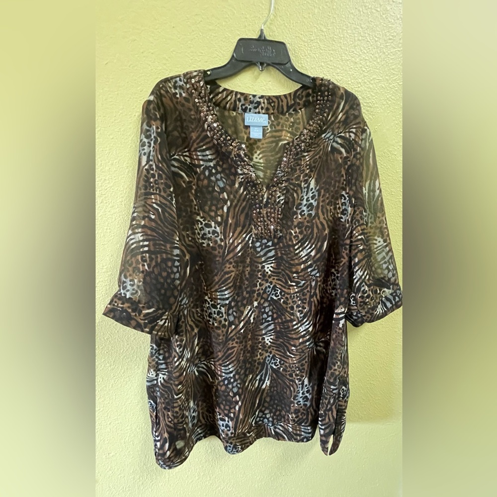 Liz & me blouse